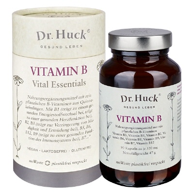 Bild Vitamin B Komplex Dr. Huck Kapselneln Vegan (noWaste)
